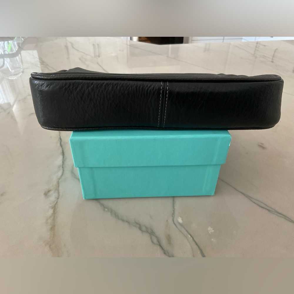Tignanello Black leather small shoulder purse - Picture 5 of 12